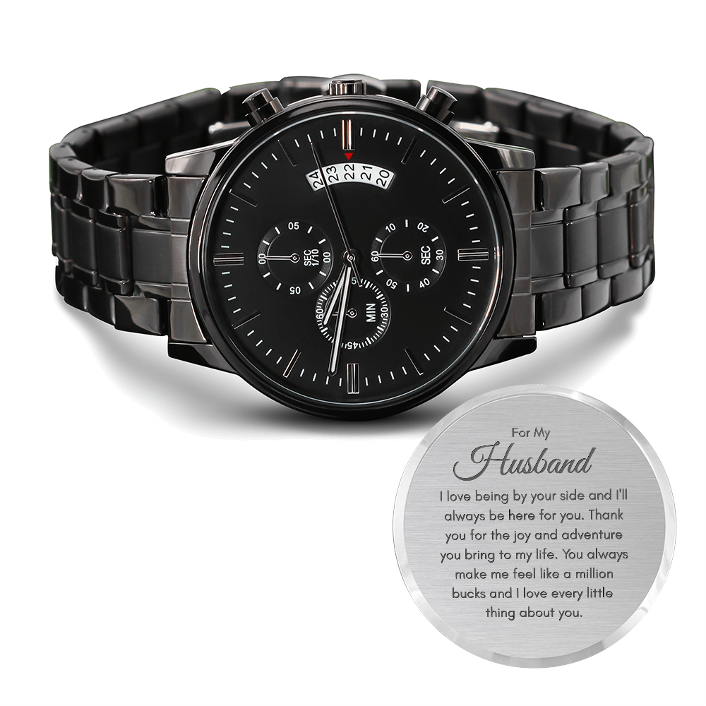 To My Husband—The Ultimate Luxury Watch of Love & Adventure