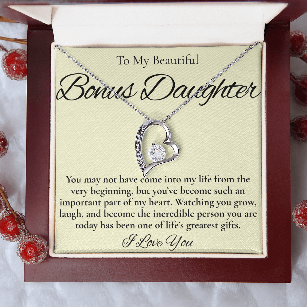 Necklace For A Brilliant Bonus Daughter