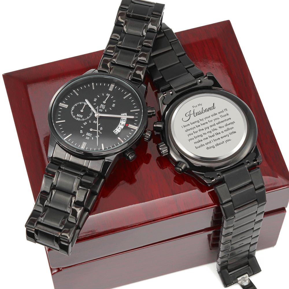 To My Husband—The Ultimate Luxury Watch of Love & Adventure