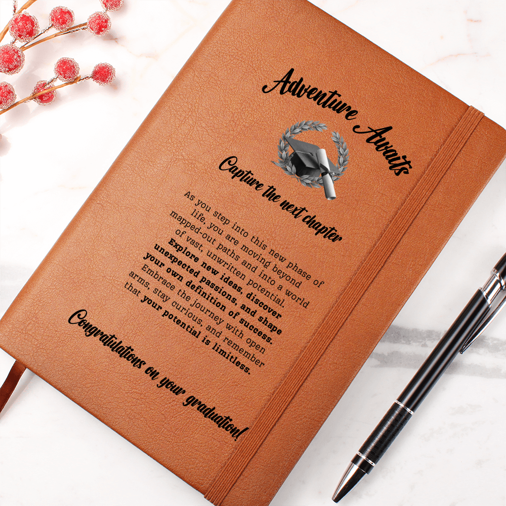 Adventure Awaits Journal, Perfect Graduation Gift