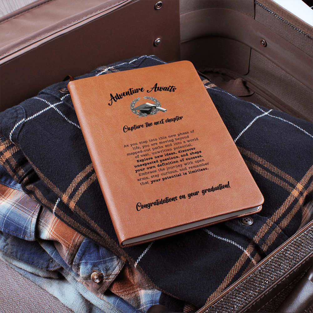 Adventure Awaits Journal, Perfect Graduation Gift