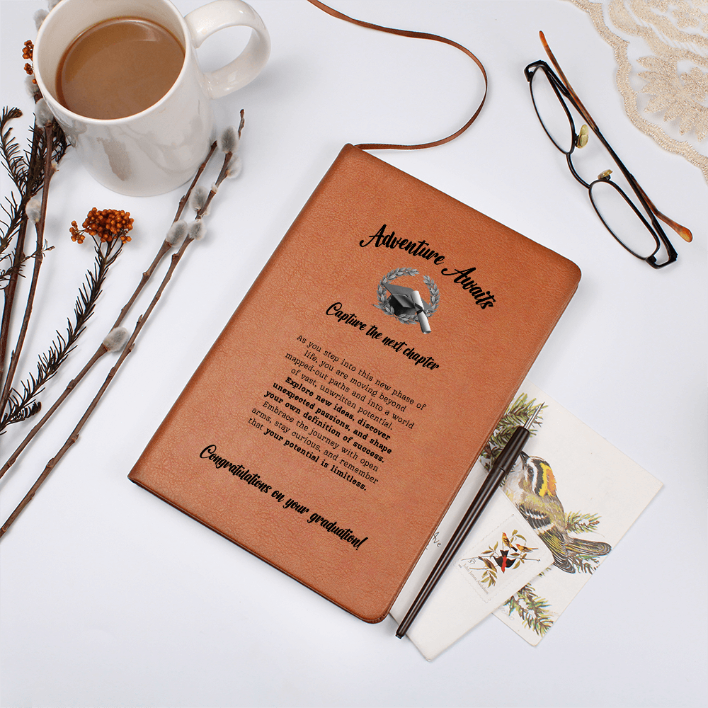 Adventure Awaits Journal, Perfect Graduation Gift
