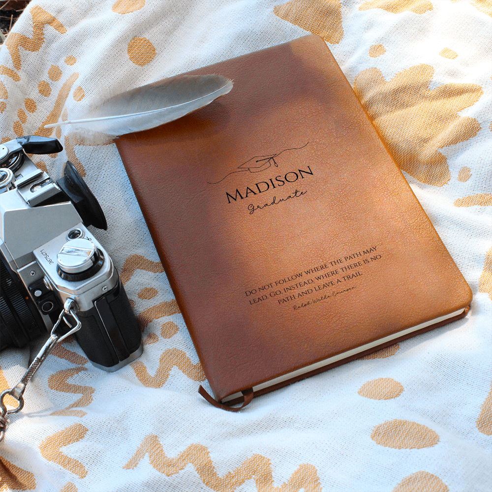 Beautiful Custom Name Journal For New Graduate - Perfect Graduation Gift!