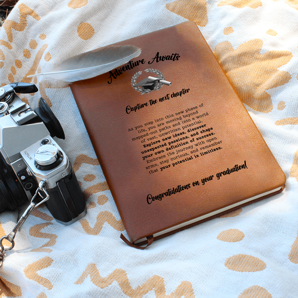 Adventure Awaits Journal, Perfect Graduation Gift