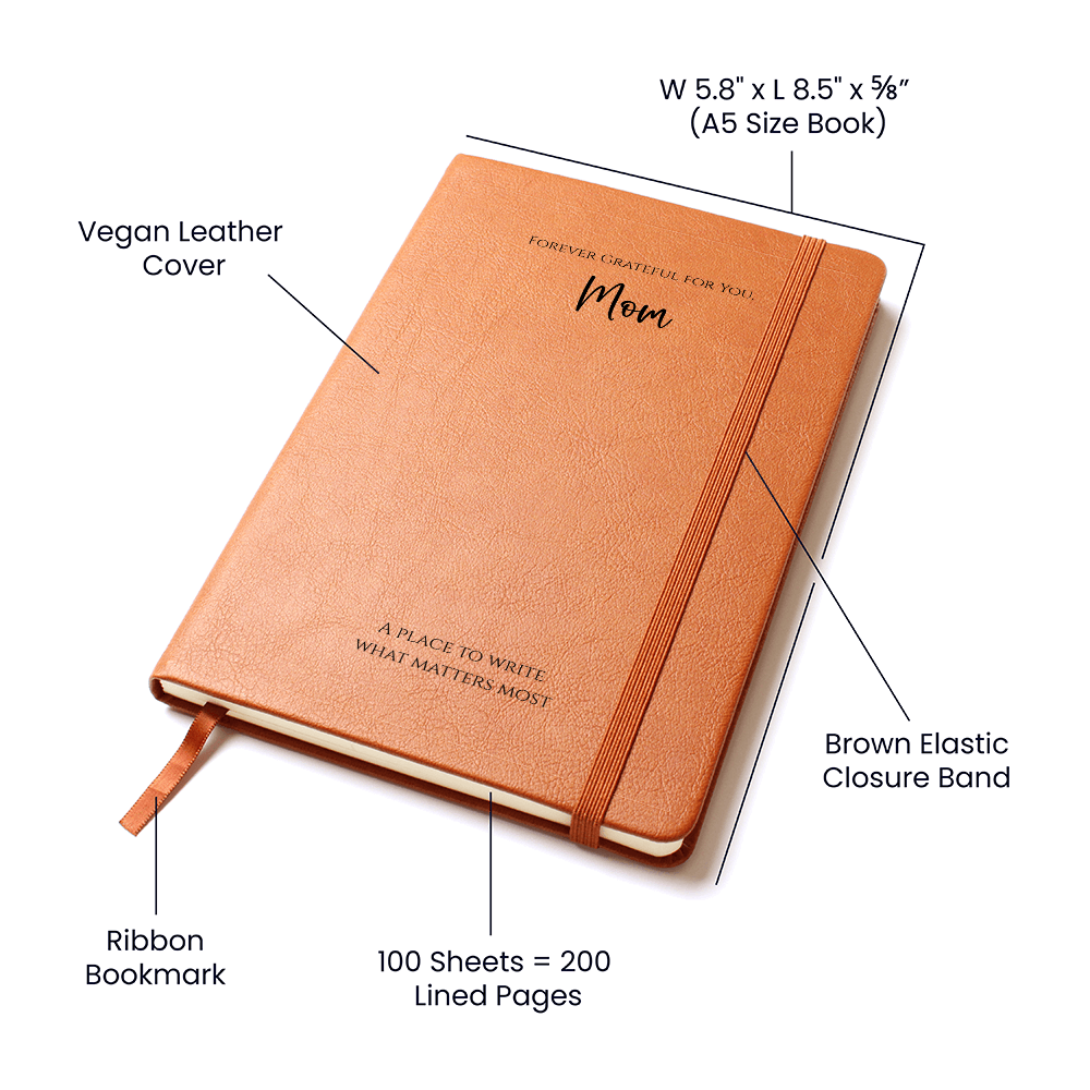 Forever Grateful for You, Mom – Elegant Journal Gift
