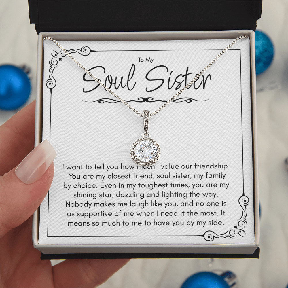 Soul Sister Necklace For Best Friend