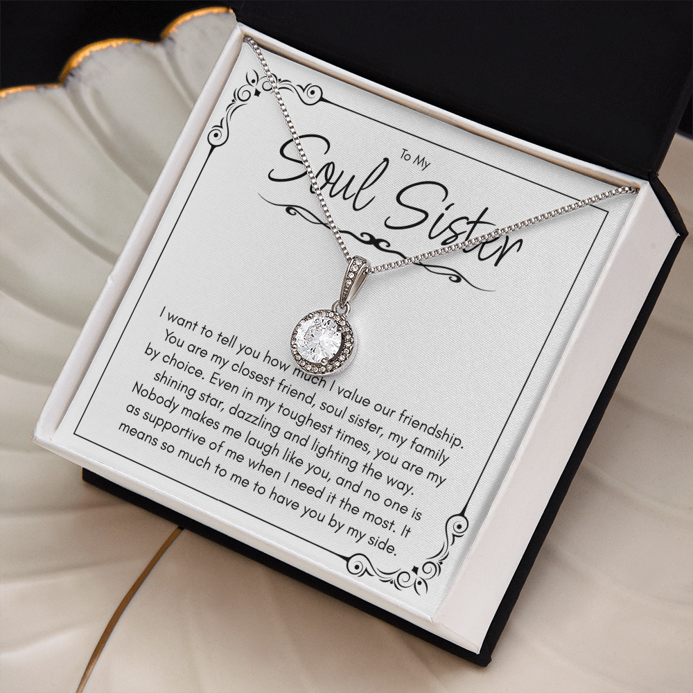 Soul Sister Necklace For Best Friend