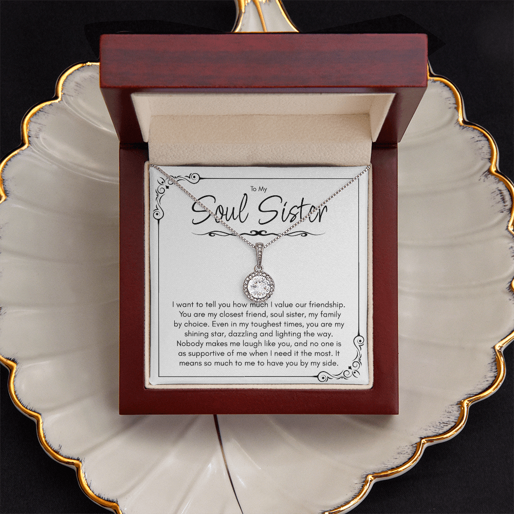Soul Sister Necklace For Best Friend