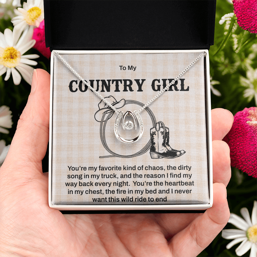 To My Country Girl - The Wild Ride Necklace