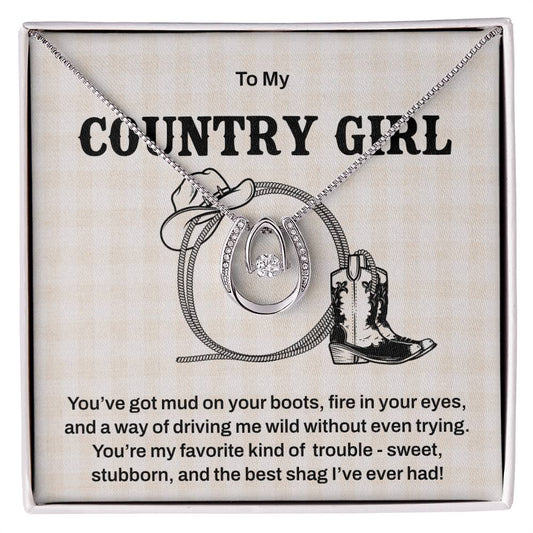 To My Country Girl - The Wild Love Necklace
