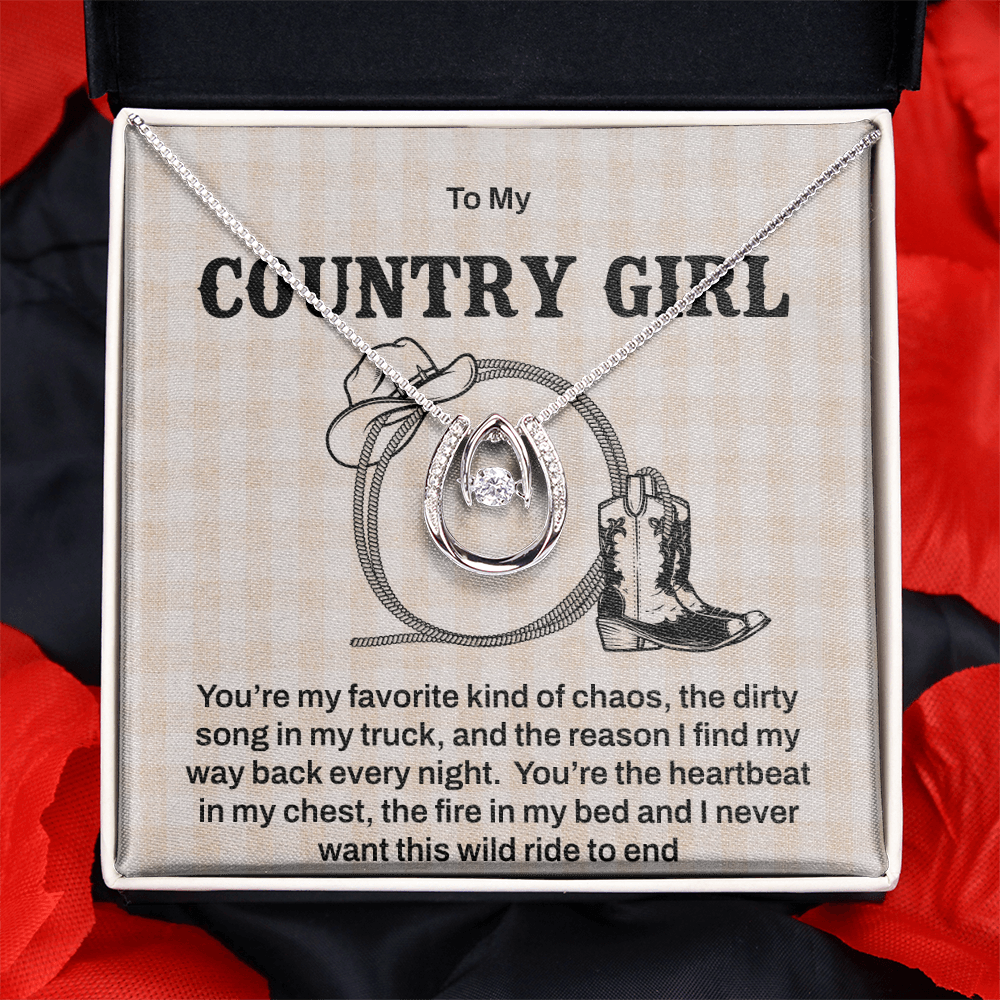 To My Country Girl - The Wild Ride Necklace