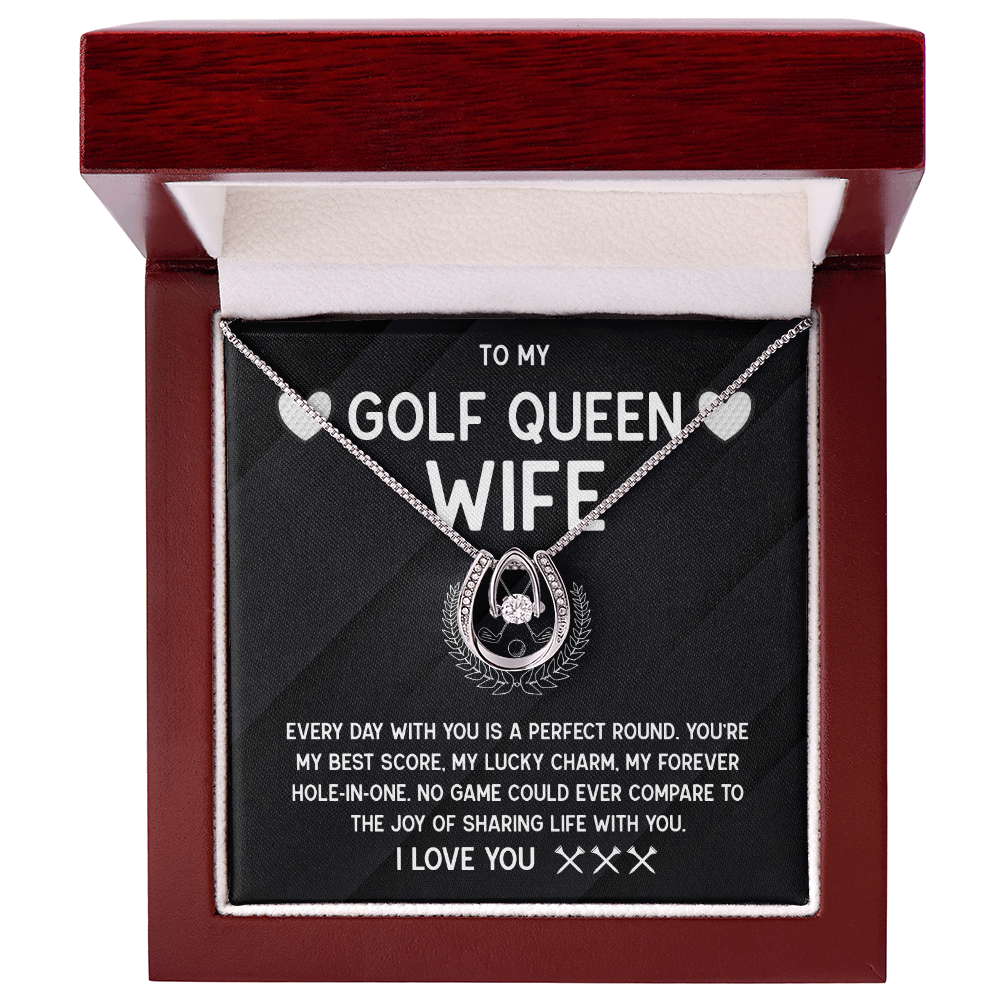 To My Golf Queen Wife – My Forever Hole-in-One 💚