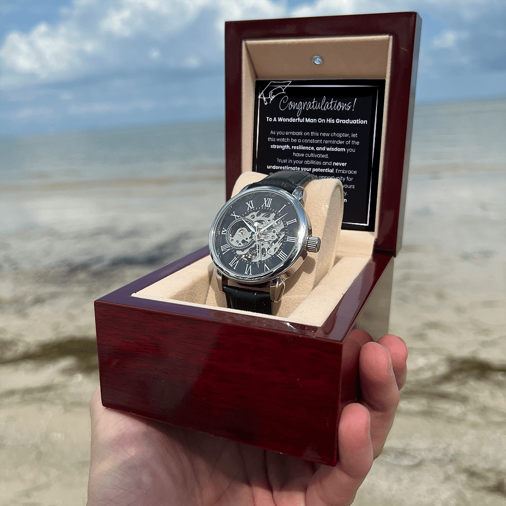 A Timepiece of Pride and Potential: The Men's Graduation Gift Watch