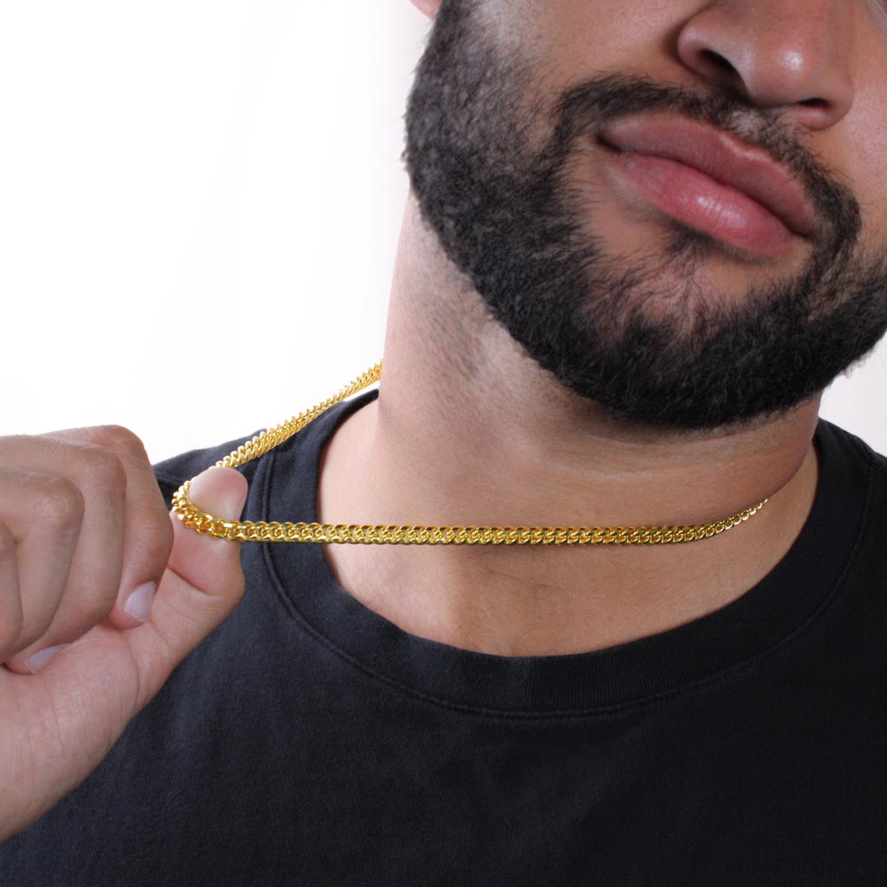 To My Hot Husband - The Fun-Loving Cuban Chain Necklace