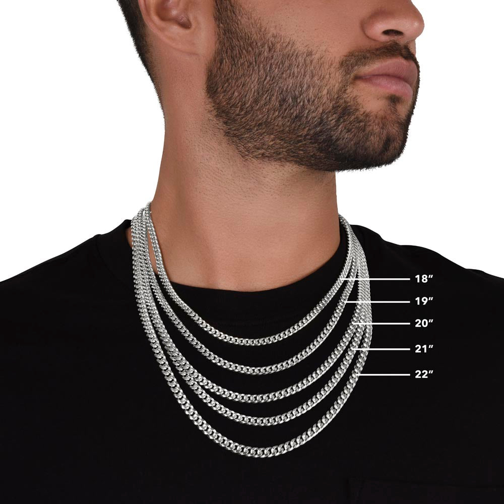 To My Hot Husband - The Fun-Loving Cuban Chain Necklace