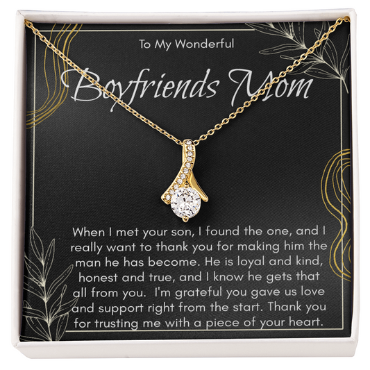 Gift Necklace For Boyfriends Mom
