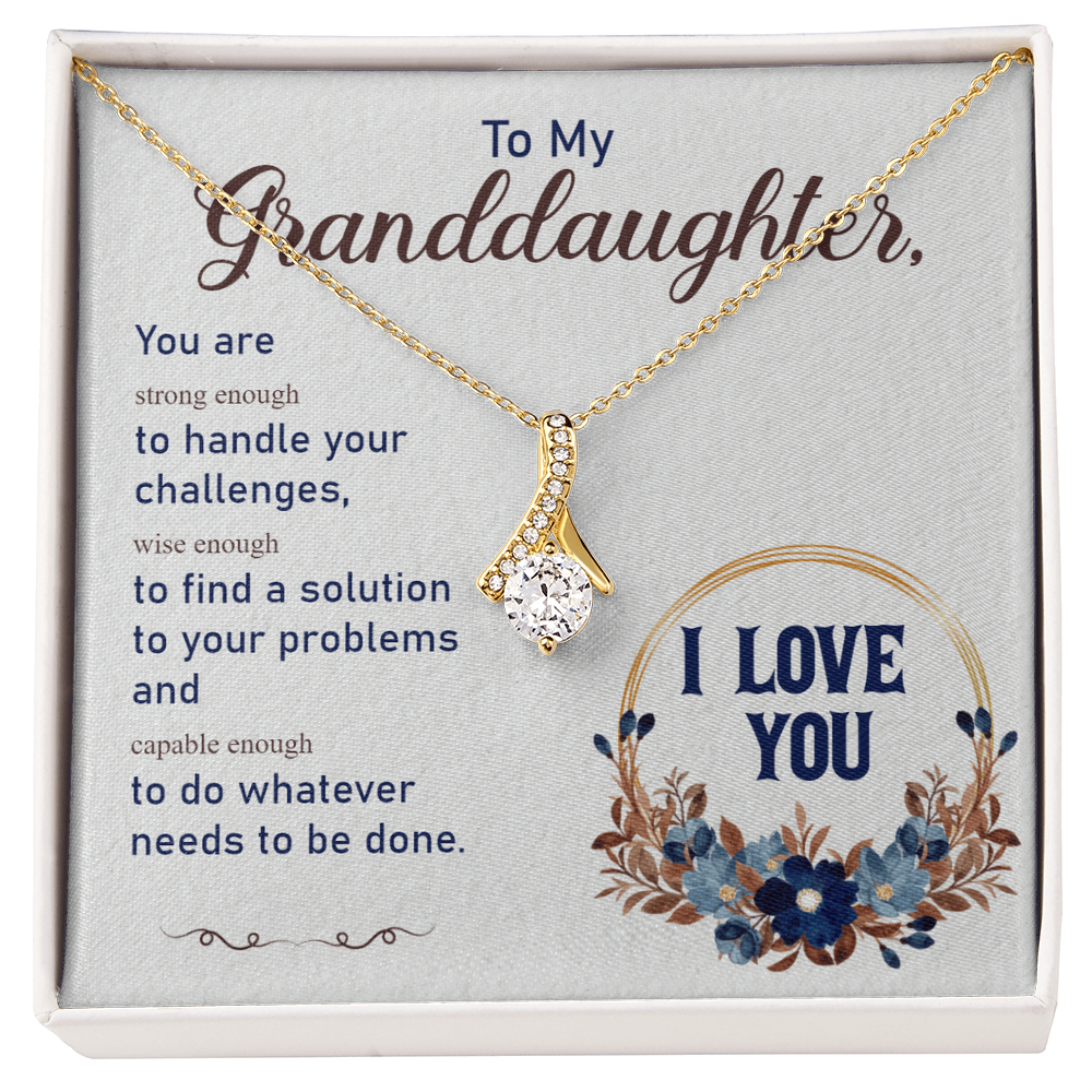Necklace For A Brilliant Granddaughter