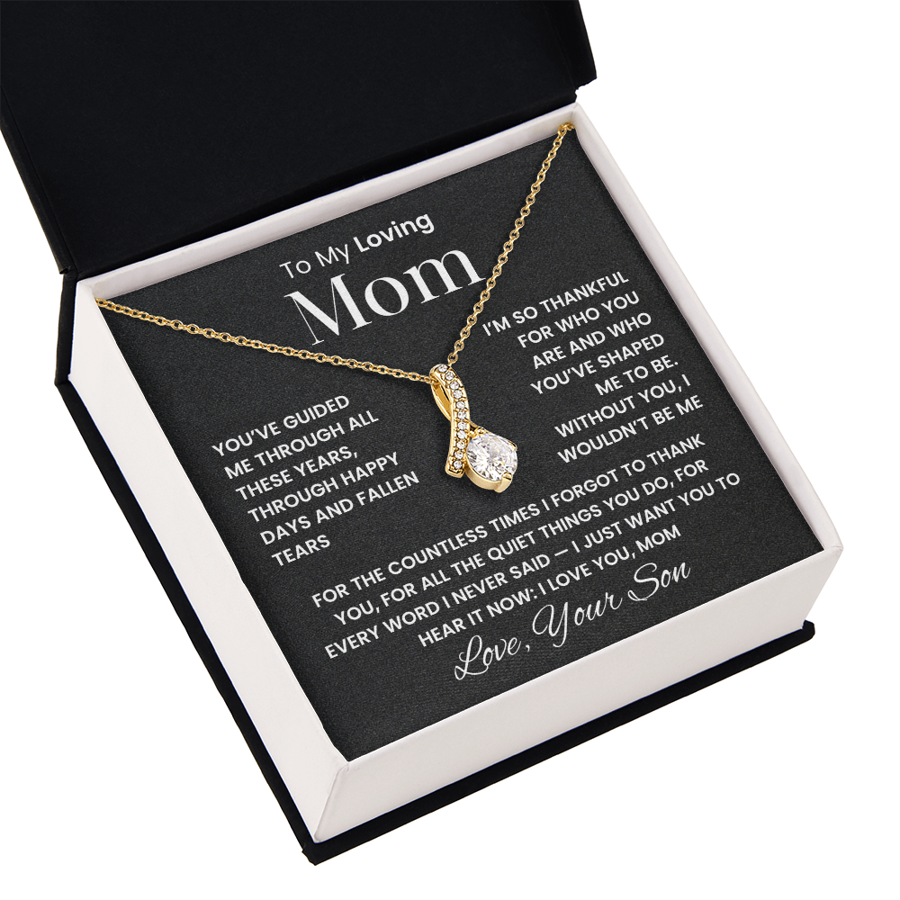 A Necklace for Mom — Thank You for Everything