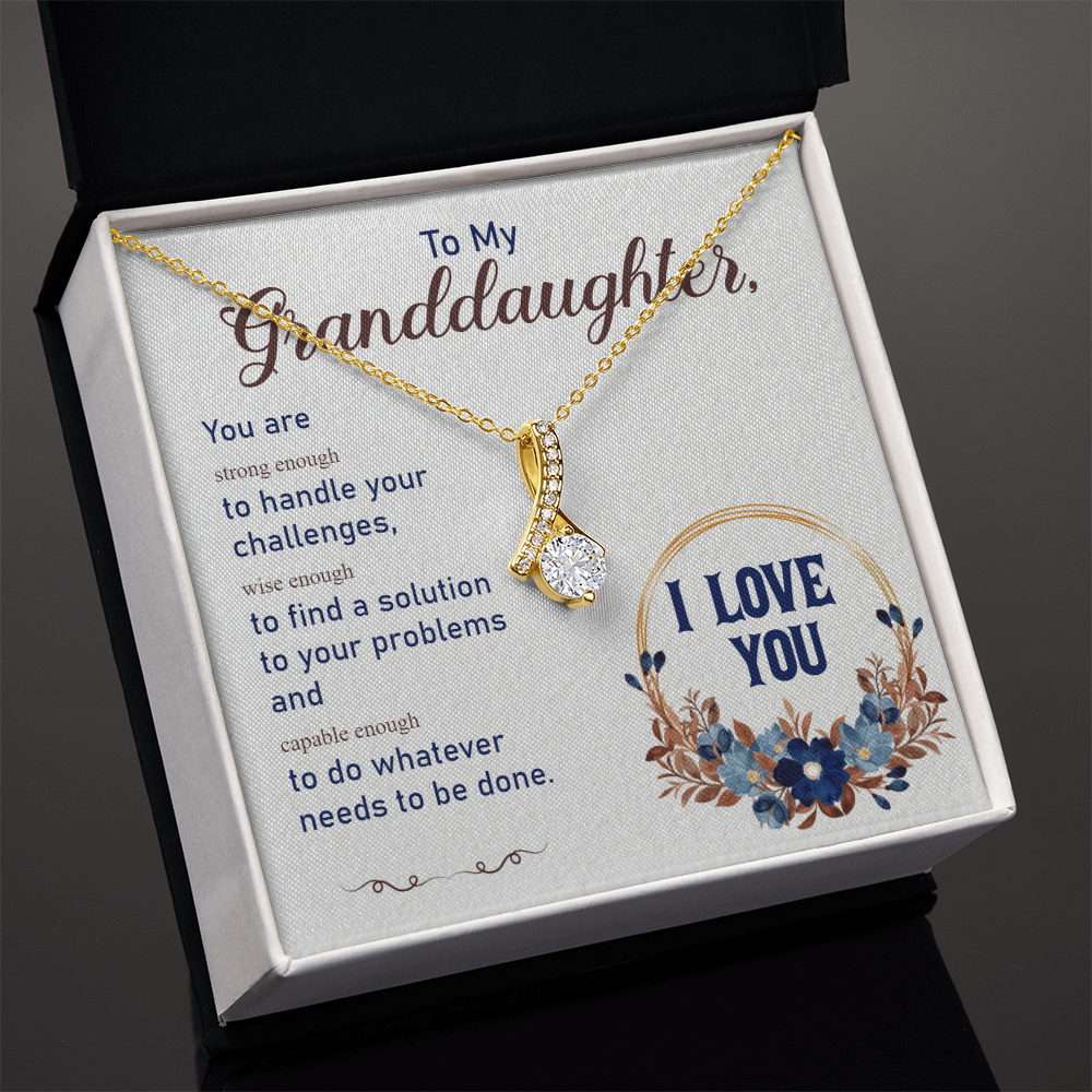 Necklace For A Brilliant Granddaughter