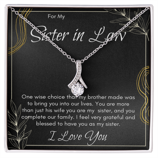 Necklace For A Loved Sister In Law