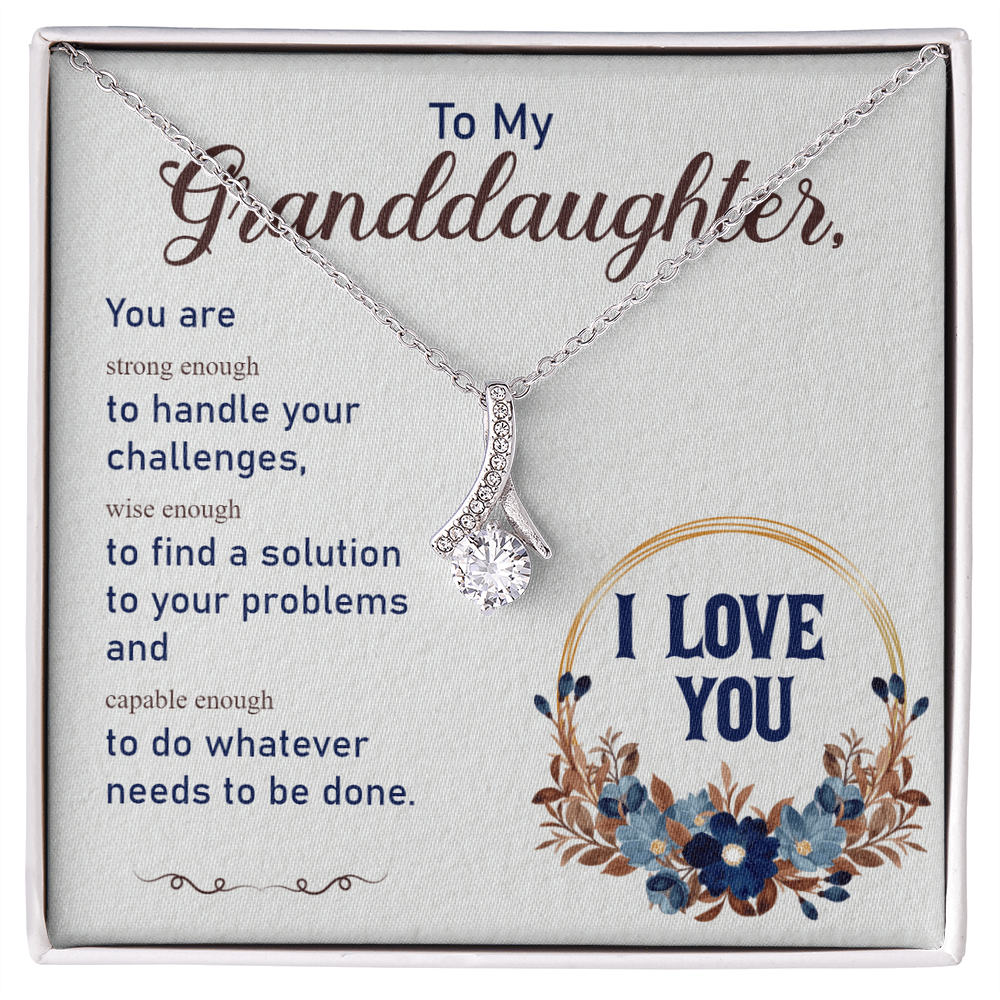 Necklace For A Brilliant Granddaughter