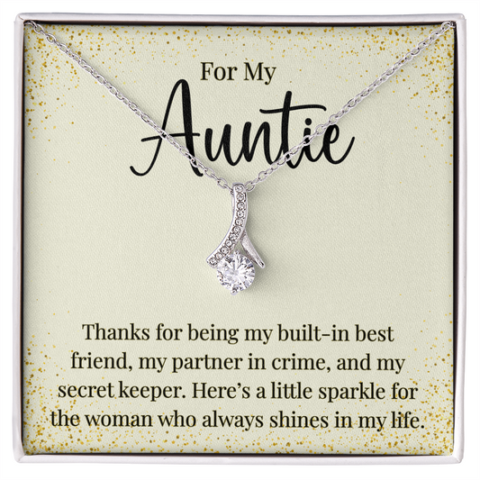 Necklace For  Sparkly Auntie!