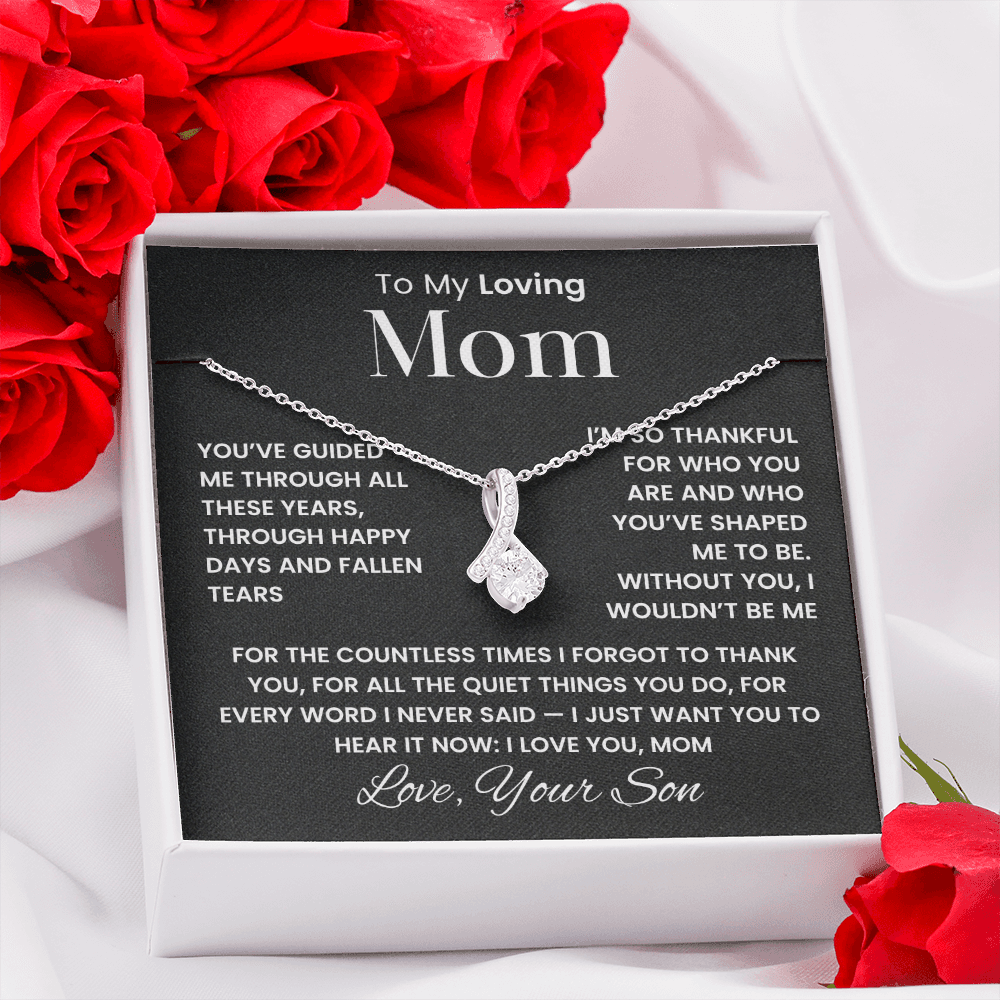 A Necklace for Mom — Thank You for Everything