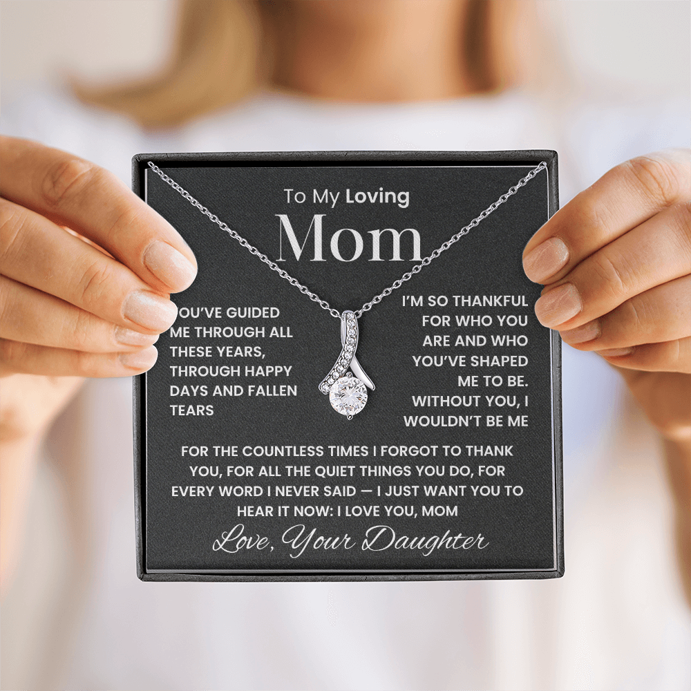 A Necklace for Mom — Thank You for Everything, Love Your Daughter