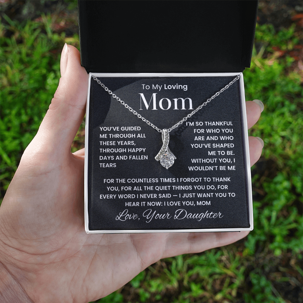 A Necklace for Mom — Thank You for Everything, Love Your Daughter