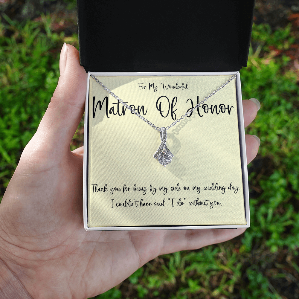 Thank You Gift For A Wonderful Matron Of Honor