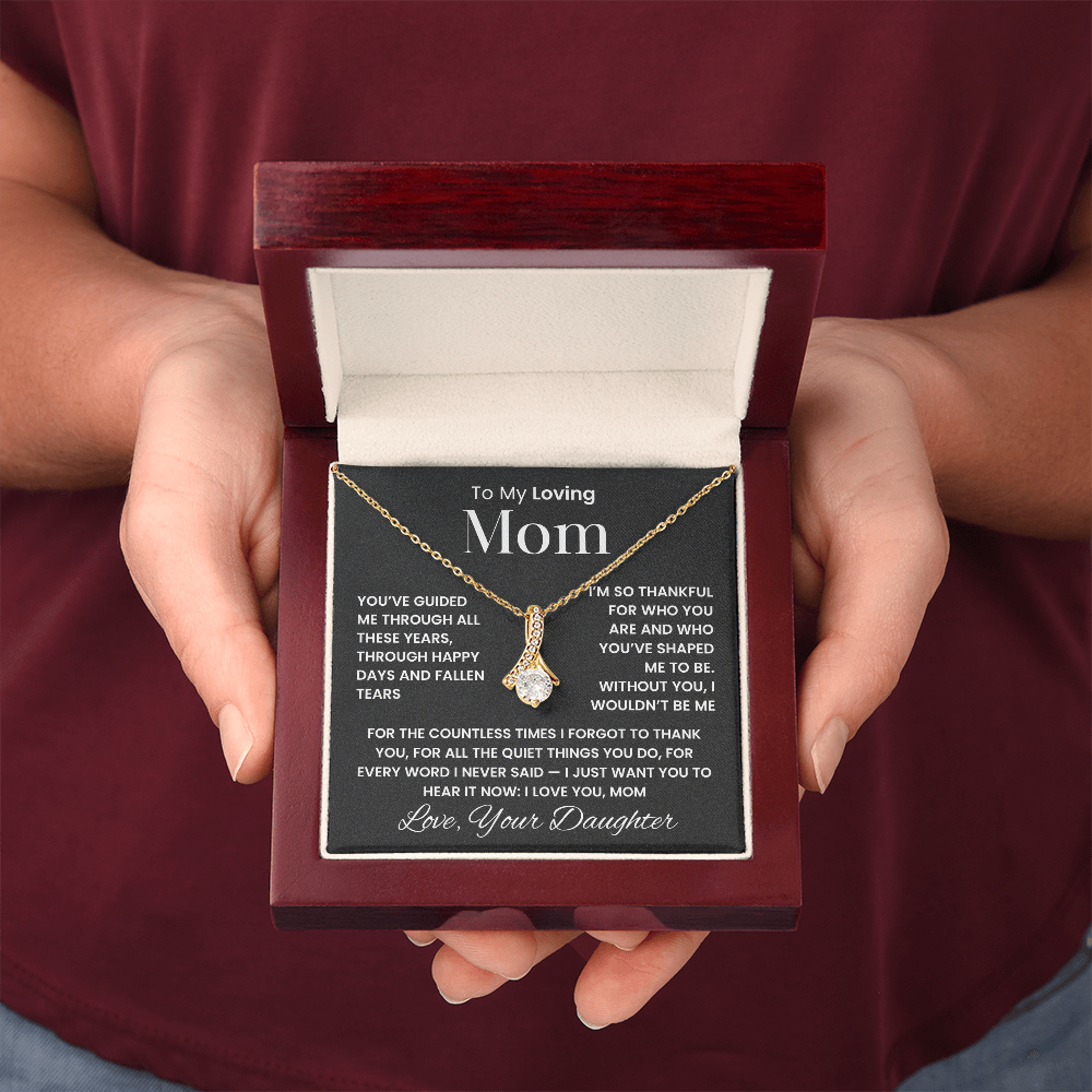 A Necklace for Mom — Thank You for Everything, Love Your Daughter