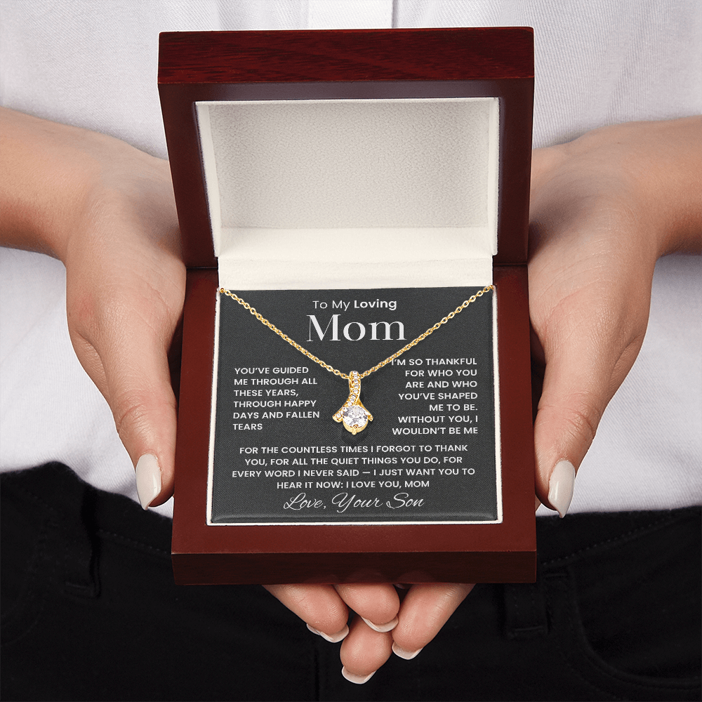 A Necklace for Mom — Thank You for Everything