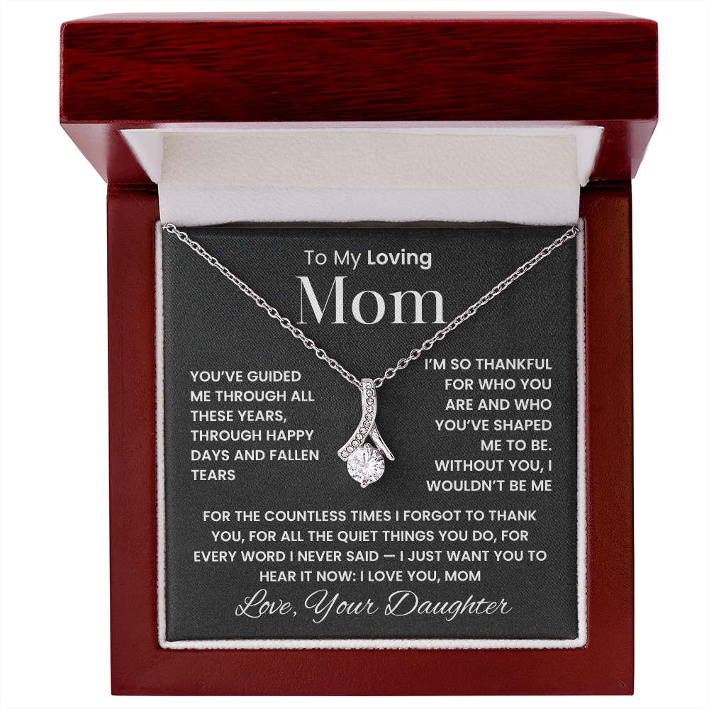 A Necklace for Mom — Thank You for Everything, Love Your Daughter