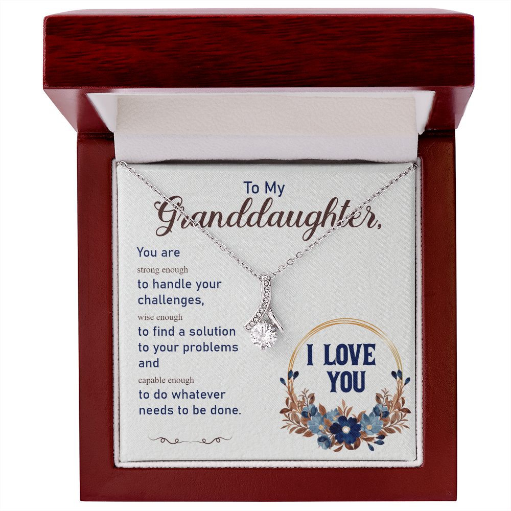 Necklace For A Brilliant Granddaughter