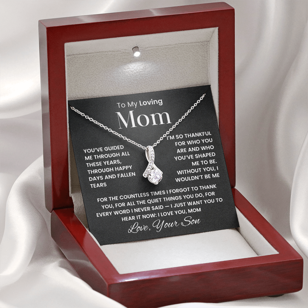 A Necklace for Mom — Thank You for Everything