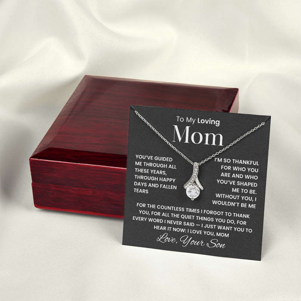 A Necklace for Mom — Thank You for Everything