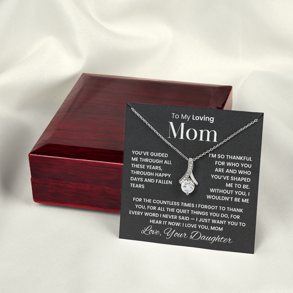 A Necklace for Mom — Thank You for Everything, Love Your Daughter