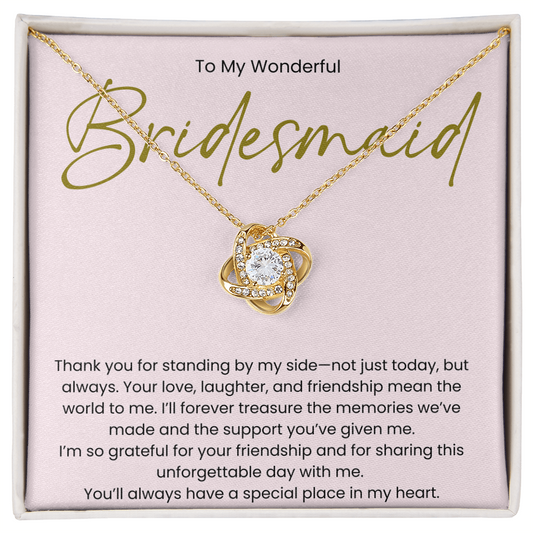 Thank You Gift For Bridesmaid