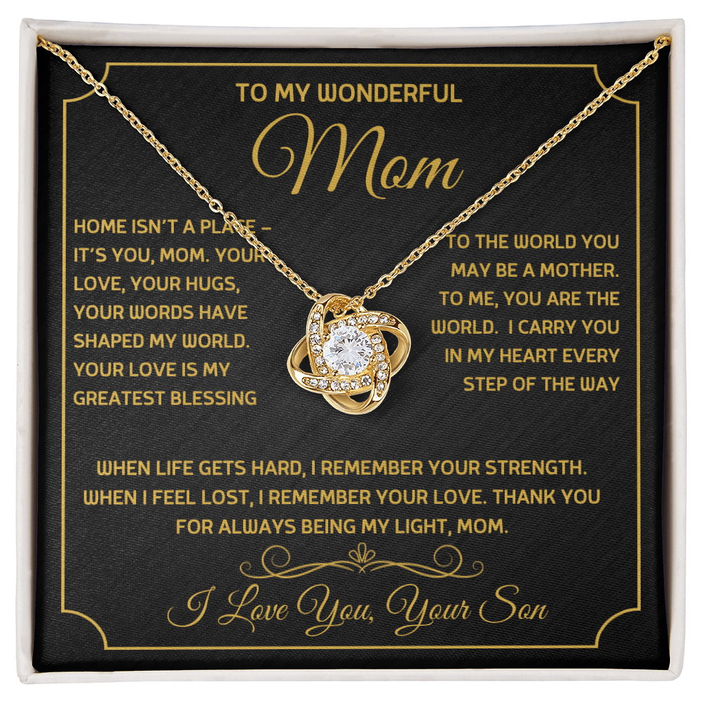 A Necklace for Mom — Home Is You - Love Your Son