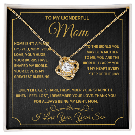 A Necklace for Mom — Home Is You - Love Your Son