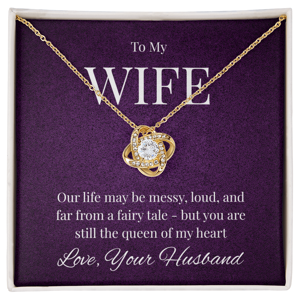 Necklace For Wife, The Queen Of Your Heart