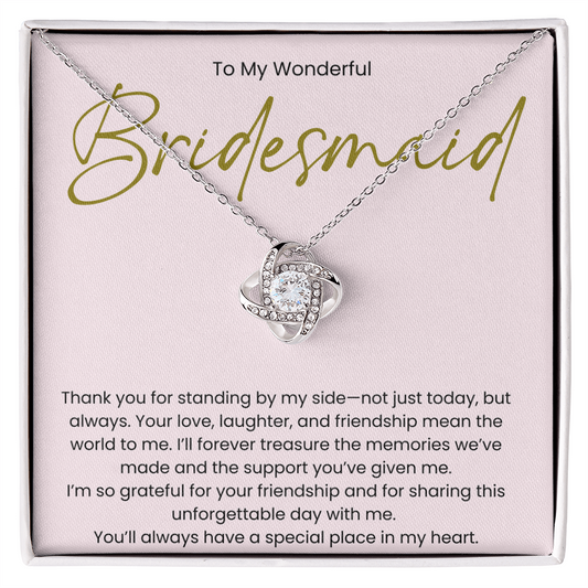 Thank You Gift For Bridesmaid
