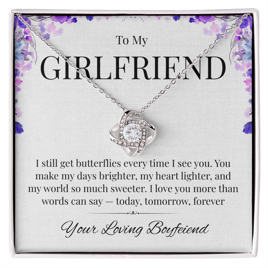 Butterflies Forever — Necklace for Girlfriend