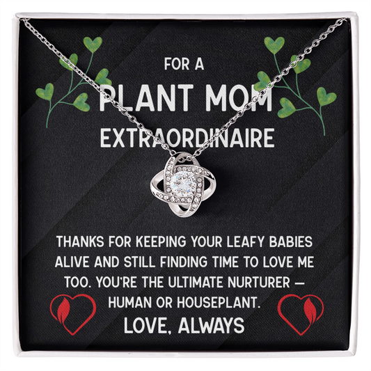 Plant Mom Necklace - For The Ultimate Nurturer!