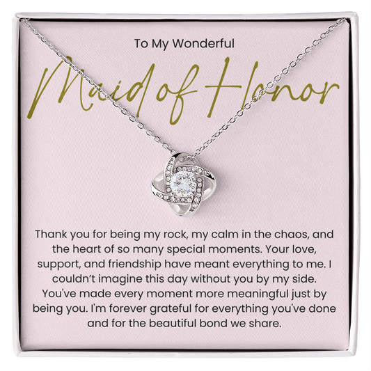 Thank You Gift For The Maid Of Honor