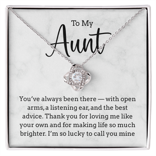 Necklace For A Wonderful Auntie