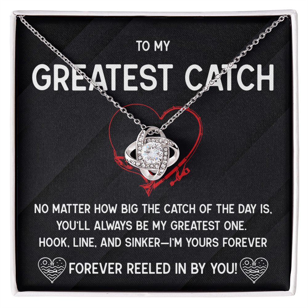 Neclace For Your Greatest Catch...Who Has Reeled You In Forever!