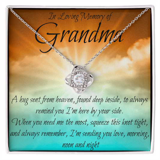 Beautiful Grandma Memorial Necklace