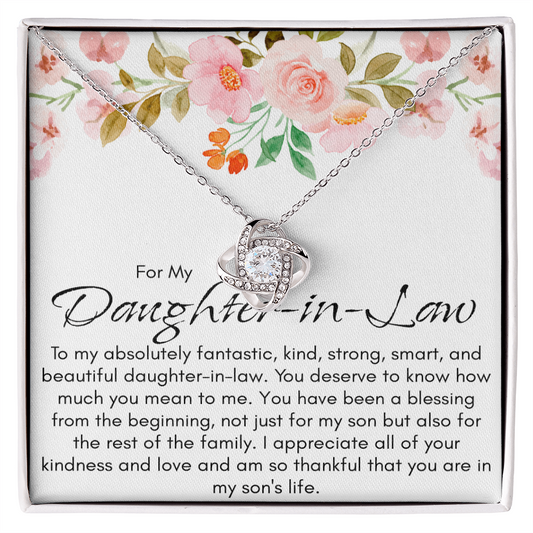 Necklace for A Wonderful  Daughter in Law