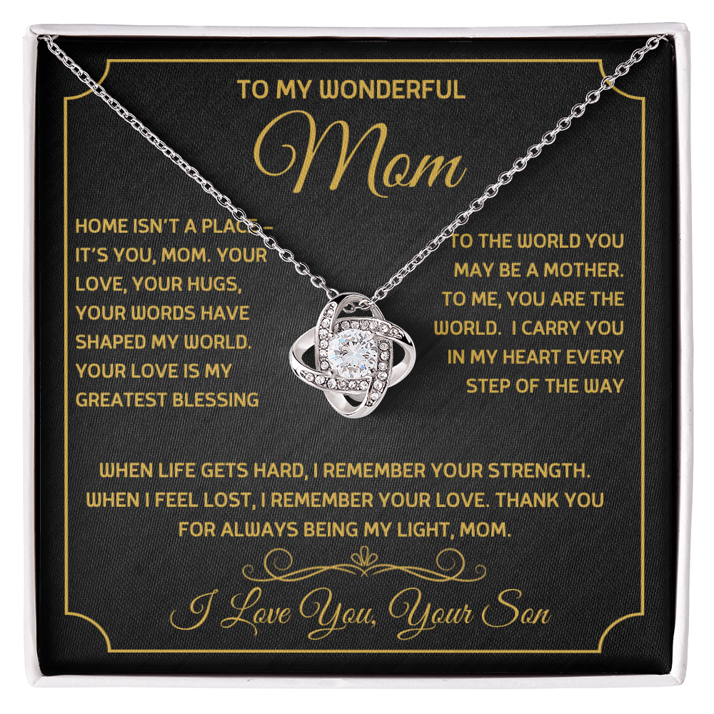A Necklace for Mom — Home Is You - Love Your Son